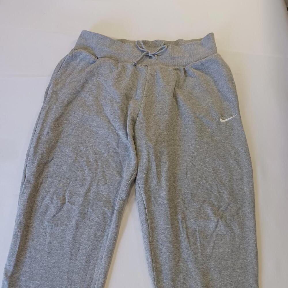 Nike Women's XL (36×28) Gray Sportswear Phoenix High-Waisted Joggers DQ5688-063 - Picture 15 of 16